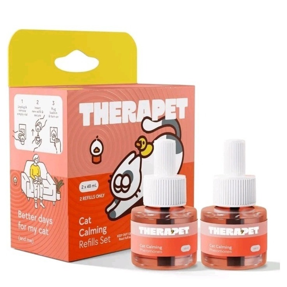 Therapet 60-Day Cat Calming Refill- Cat Pheromone Refill for Stress, Calming